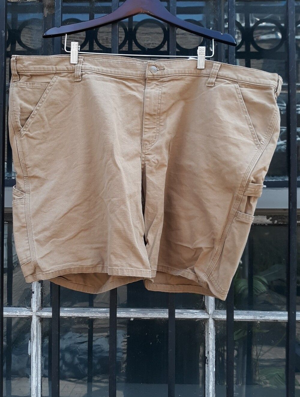 Carhartt Womans Plus Size Original Fit Khaki Work Walking Shorts 26w